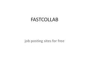 job posting sites for free - fastcollab