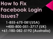 How to Fix Facebook Login Issues