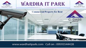 Commercial Property for Rent at Wardha IT Park