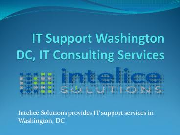 Washington DC IT services