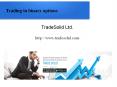 Trading in binary options PowerPoint PPT Presentation