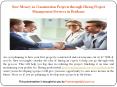 Save Money in Construction Projects through Hiring Project Management Services in Brisbane PowerPoint PPT Presentation