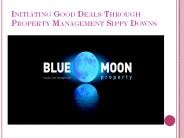 Property Management Sippy Downs