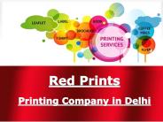 Printing Press in Gurgaon | Red Prints