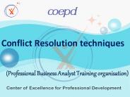 conflict resolution | Coepd