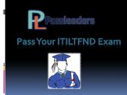 Passleader ITILFND Dumps