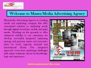 Graphic design services Houston|Mauru Media Advertising Agency