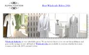 Best wholesale robes 2018