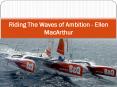 Riding The Waves of Ambition - Ellen MacArthur PowerPoint PPT Presentation