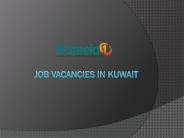 Find Latest Job Vacancies in Kuwait - Wazeefa2
