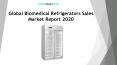 Global Biomedical Refrigerators Sales Market Report 2020 PowerPoint PPT Presentation