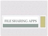 File Sharing