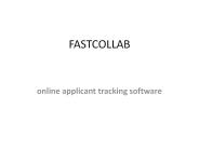 online applicant tracking software - fastcollab