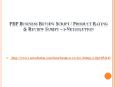 PHP Business Review Script / Product Rating & Review Script – i-Netsolution PowerPoint PPT Presentation