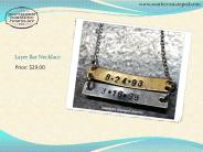 Hand Stamped Jewelry Personalized Jewelry