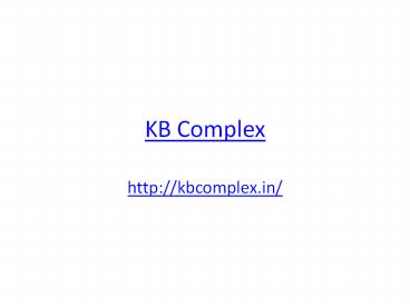 commercial properties