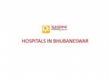 Hospitals in Bhubaneswar (1)