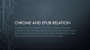 Chrome And Epub Relation
