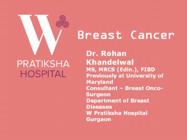 Breast Cancer Treatment in Delhi NCR Gurgaon