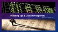 Investing Tips & Guide for Beginners | Mohammed Altaaf Sharif PowerPoint PPT Presentation