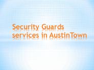 security guards services in austin town