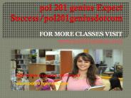pol 201 genius Expect Success/pol201geniusdotcom
