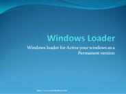 Windows loader