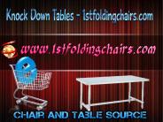 Knock Down Tables - 1stfoldingchairs.com