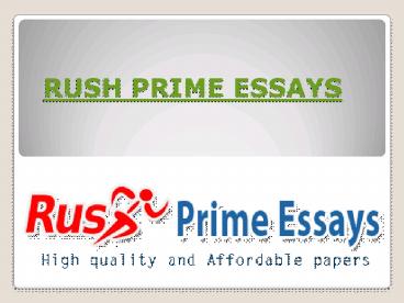 Essays Writing Service