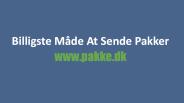 Billigste Måde At Sende Pakker | Pakke.dk