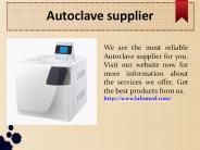 Bench-top autoclave