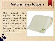Natural latex toppers (1)