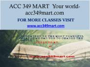 ACC 349 MART  Your world-acc349mart.com