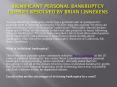 Significant Personal bankruptcy Queries Resolved By Brian Linnekens PowerPoint PPT Presentation