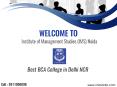 Best BCA College in Delhi NCR.