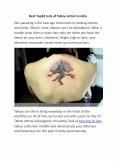 Best Top10 lists of  tattoo artist in india
