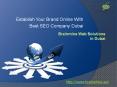 Establish Your Brand Online With Best SEO Company in Dubai PowerPoint PPT Presentation