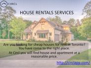 CIRCLAPP | Luxury House Rental Services Toronto