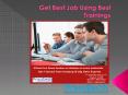 Get Best Job Using Best Trainings PowerPoint PPT Presentation