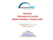 Infection Prevention & Control Market Analysis | IndustryARC
