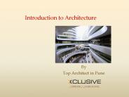 introduction to architecture by Xclusive Interiors