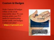 Staff identification Cards