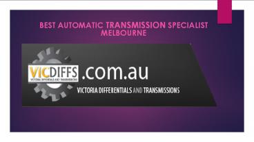 Best Automatic Transmission Specialist Melbourne
