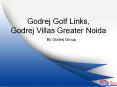 Godrej Golf Links Greater Noida