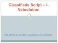 Classifieds Script – i-Netsolution PowerPoint PPT Presentation