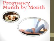 Pregnancy Month by Month