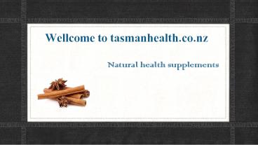 tasmanhealth.co.nz | Nature’s Way Cinnamon
