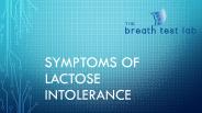 symptoms of lactose intolerance