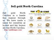 Sell gold North Carolina