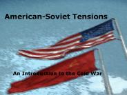 American-Soviet Tensions